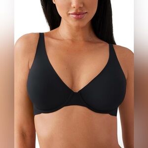 Wacoal Womens Better Than Braless Seamless Unlined Plunge Underwire Bra, 855316